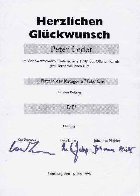 Herzlichen Gl�ckwunsch