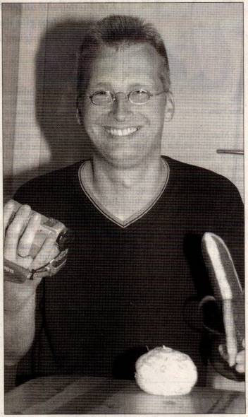 Knud M�ller beim Casting