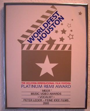 platinum award